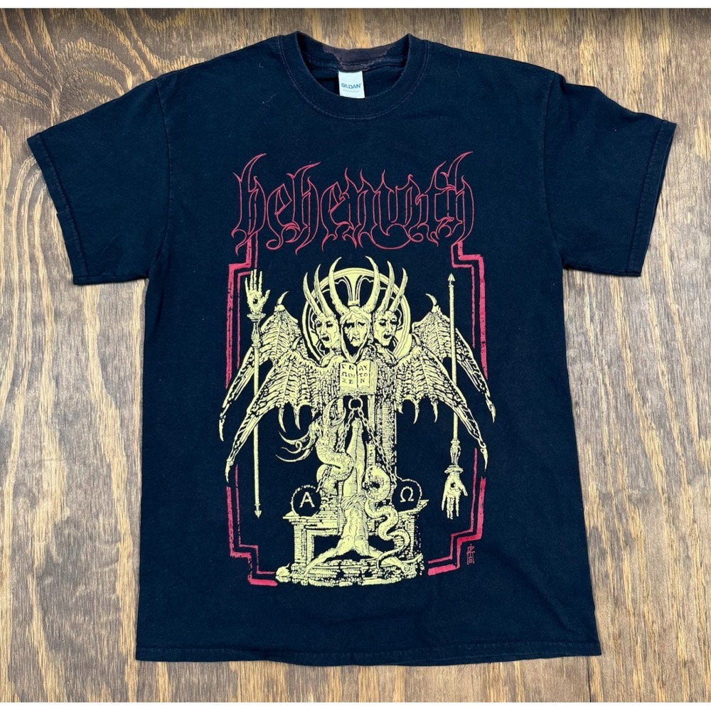 Behemoth 2018 North America Tour Tee Slayer Farewell Tour Black Metal Shirt M